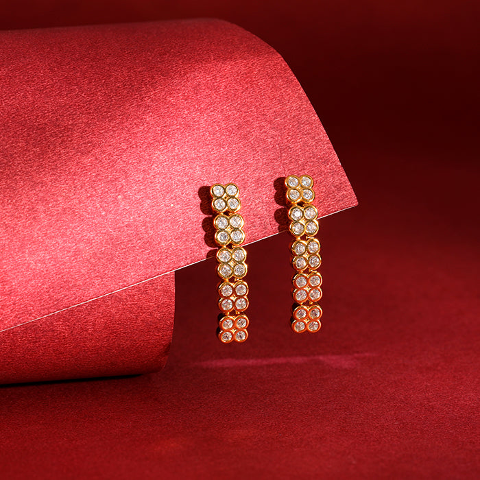 Golden Emma Earrings