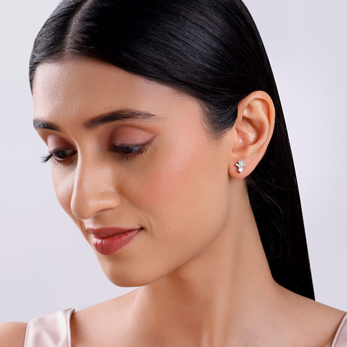 Silver Kate Earrings
