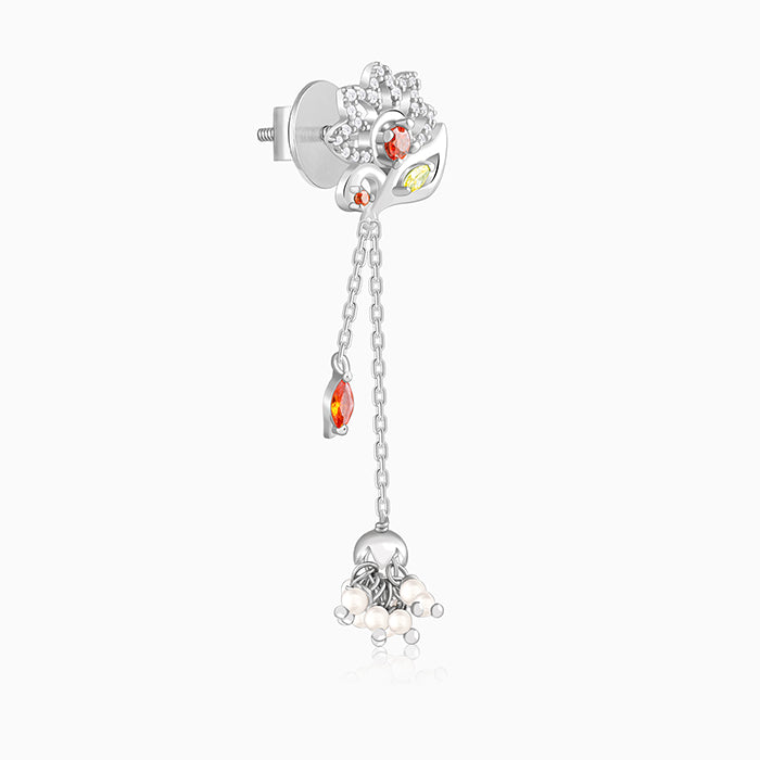 Silver Bhavani Dangler Earrings