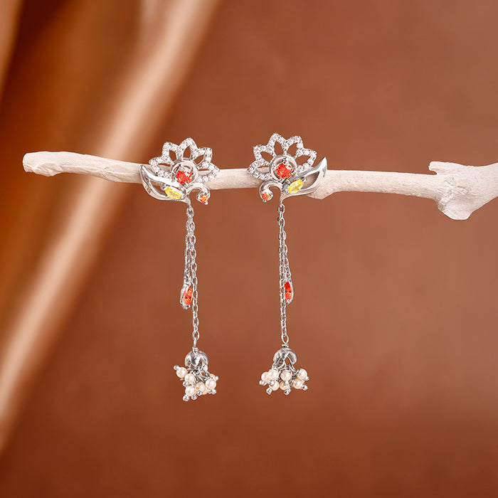 Silver Bhavani Dangler Earrings