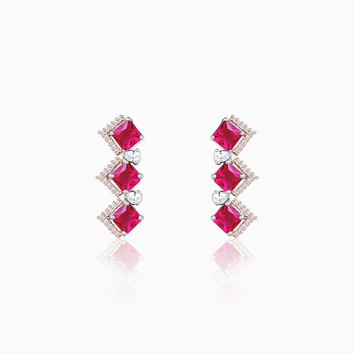 Anushka's Royal Pink Earrings