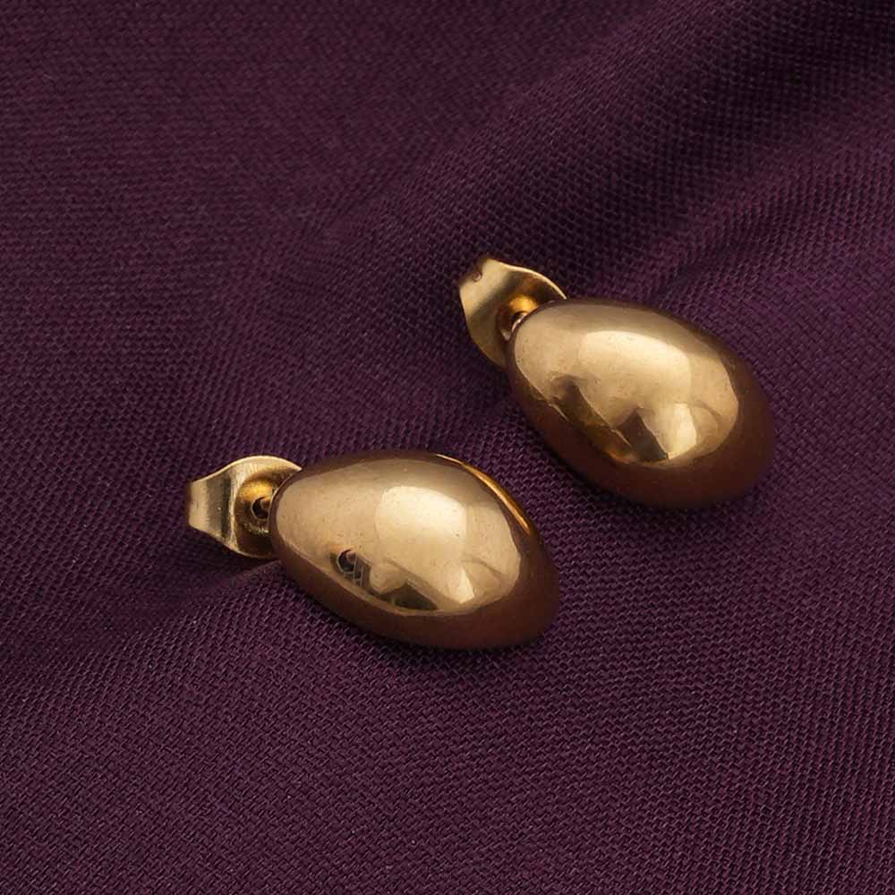 Half Hoops Stud Earrings
