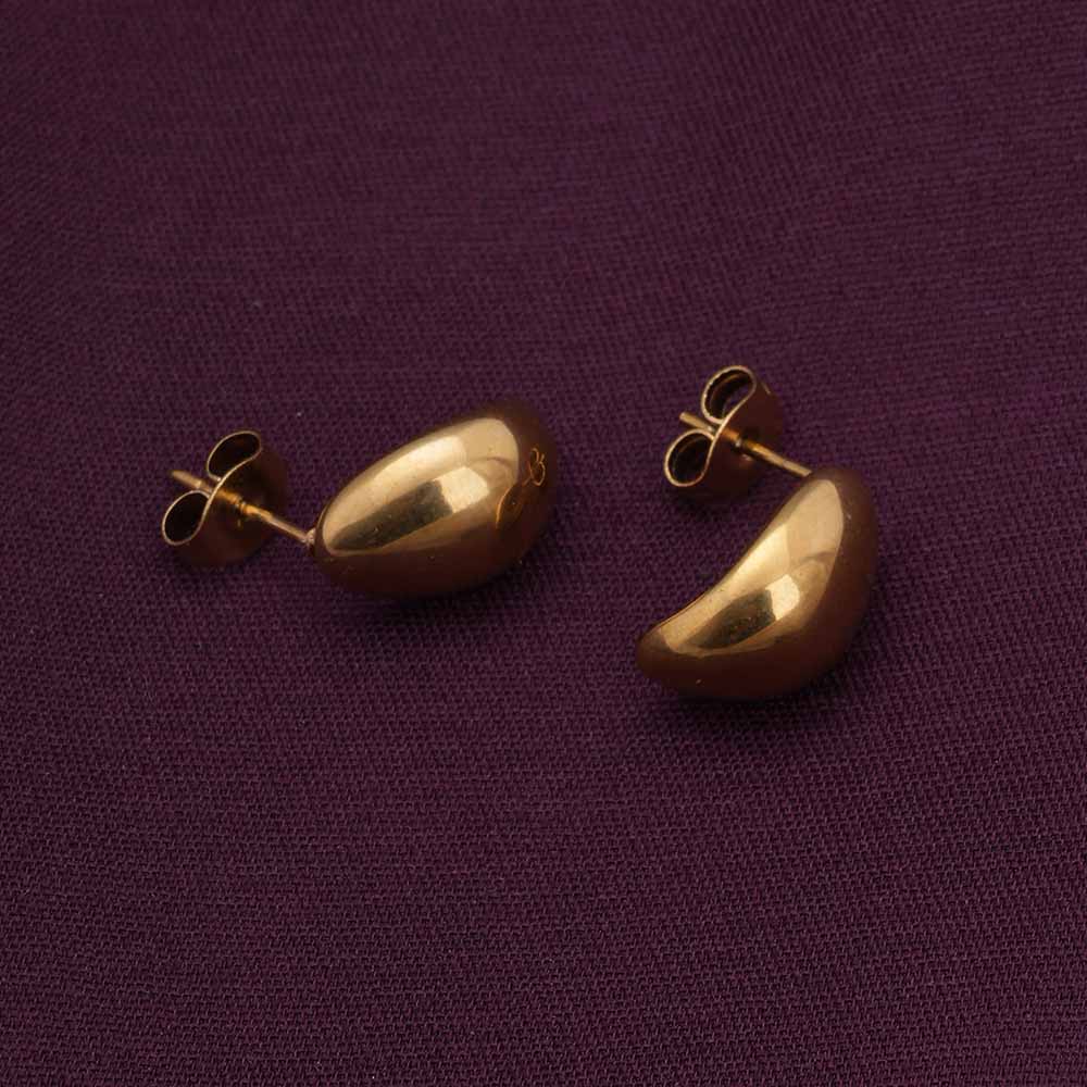 Half Hoops Stud Earrings