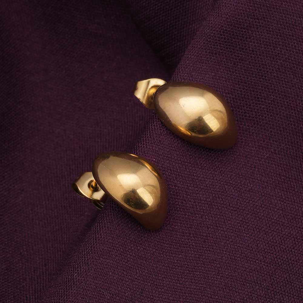 Half Hoops Stud Earrings