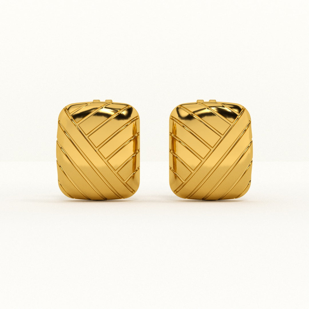 Square Mirage Earrings