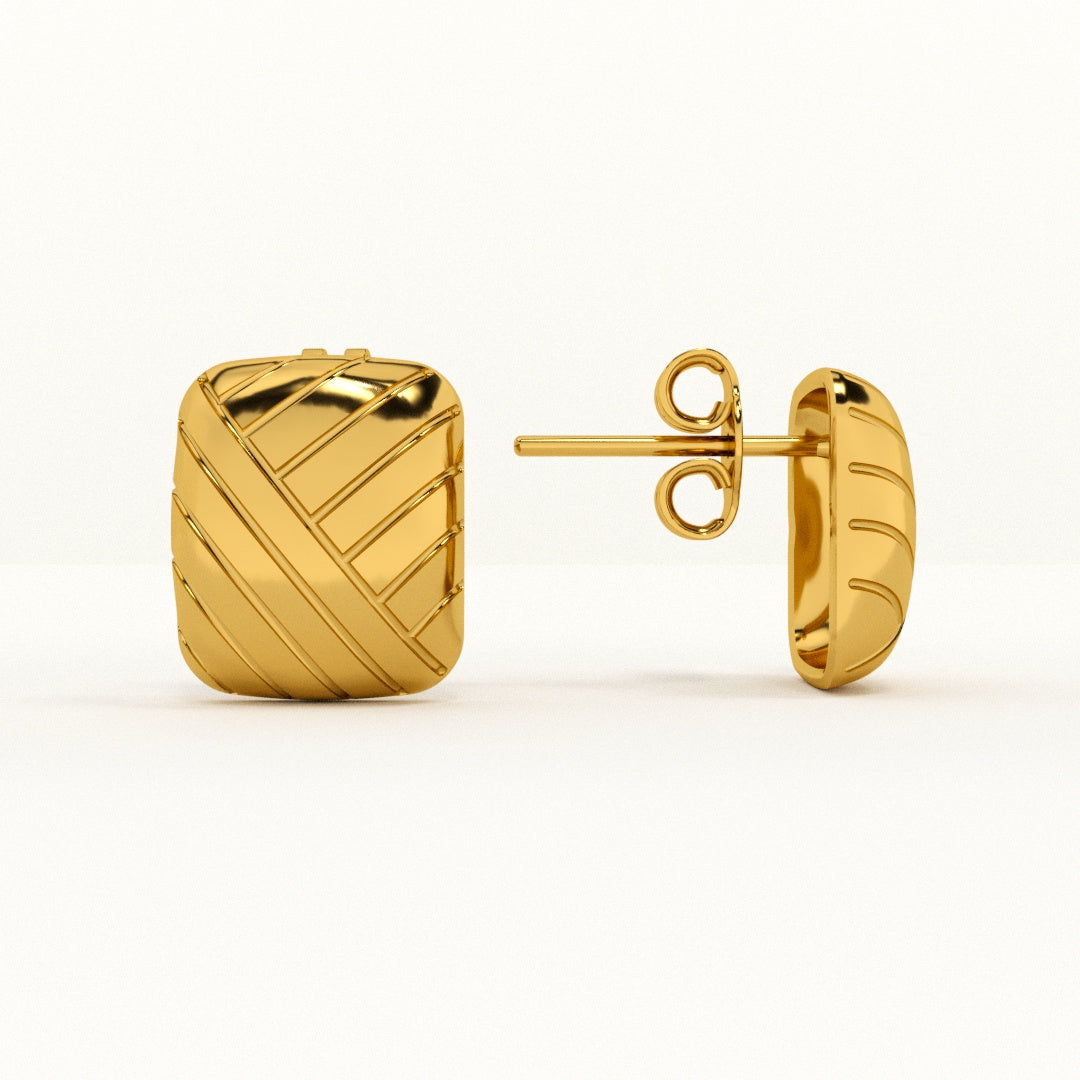 Square Mirage Earrings