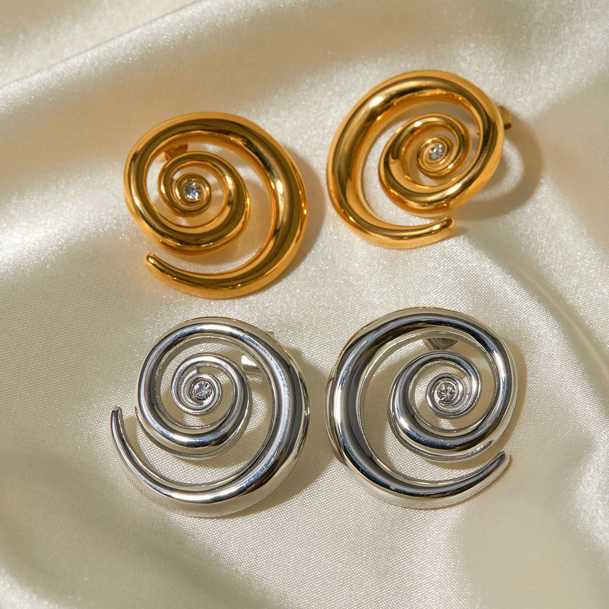 Cosmic Swirl Earrings
