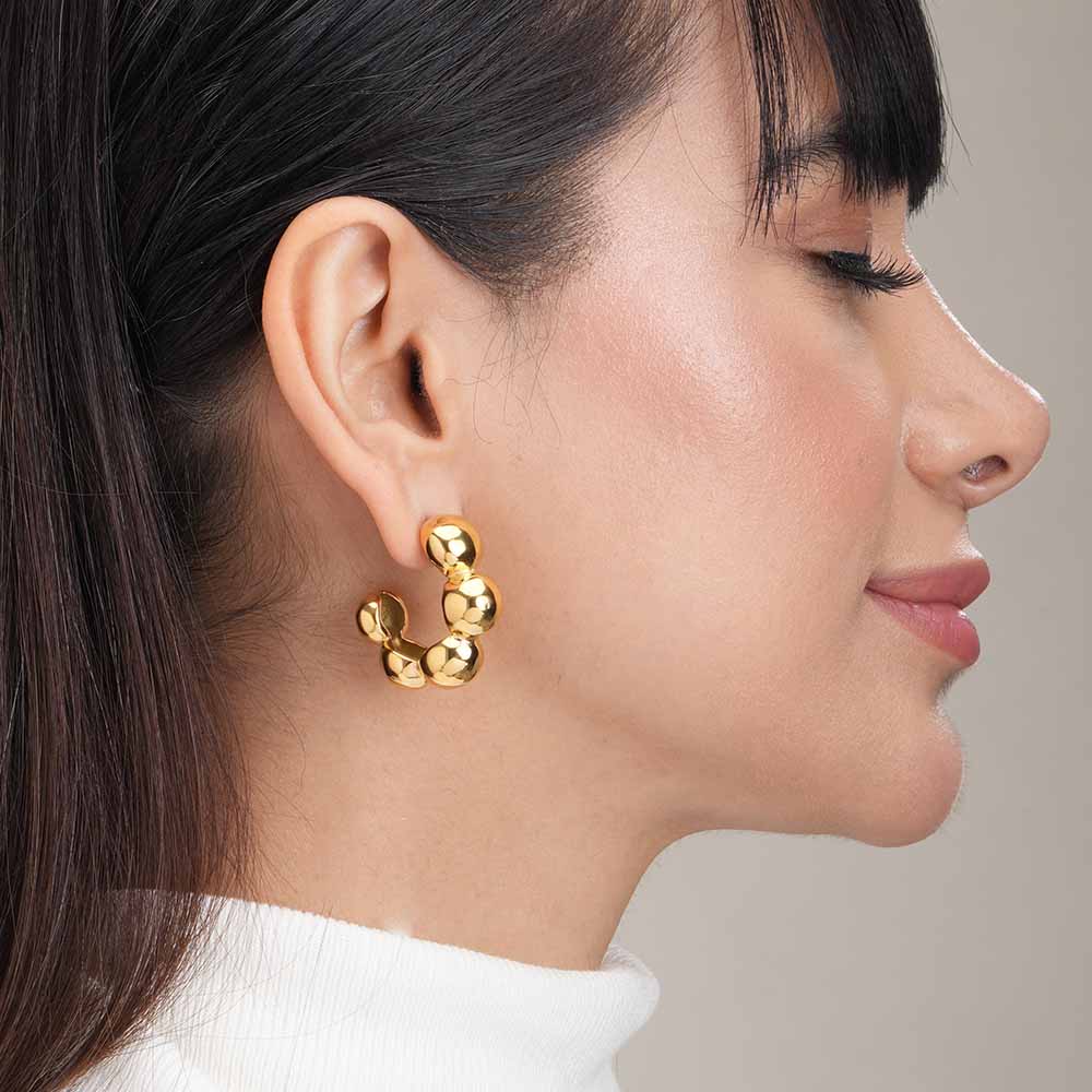 Fusion Hoop Earrings