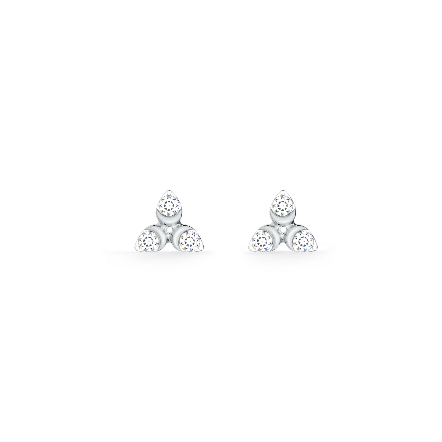 Starcore 9KT Gold Lab Grown Diamond Stud Earring