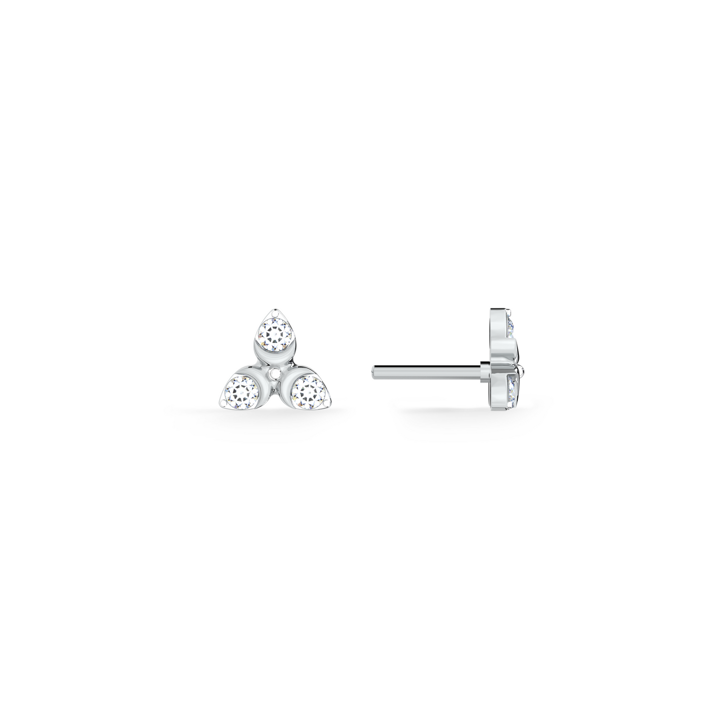 Starcore 9KT Gold Lab Grown Diamond Stud Earring