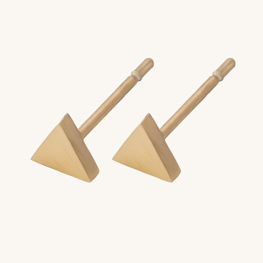 Mini Triangle Stud Earrings