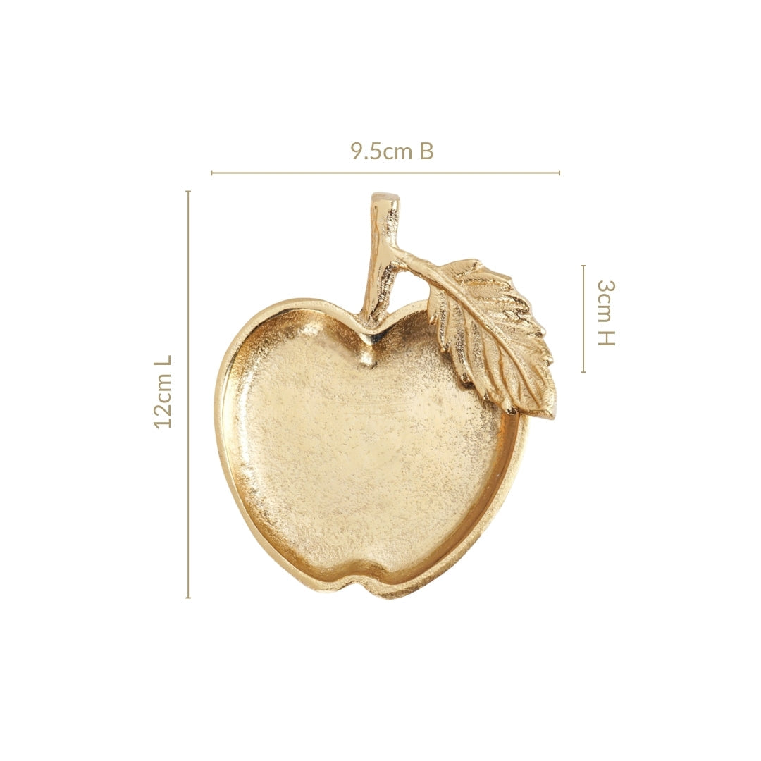 Eden Harvest Shiny Trinket Tray Set Of 2 In Festive Gift Box