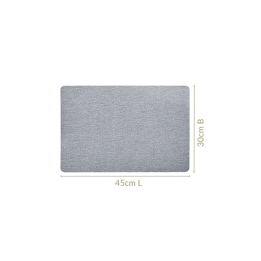 Evening Blue Dinner Placemat Set Of 6