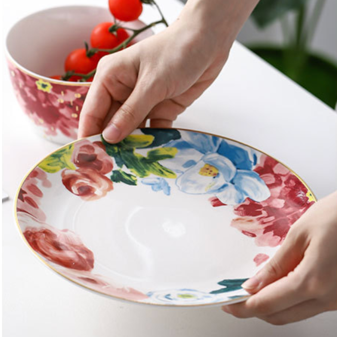 Floral Side Plate