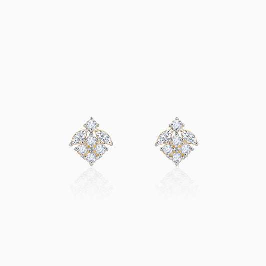 Gold Buti Lab Grown Diamond Earrings