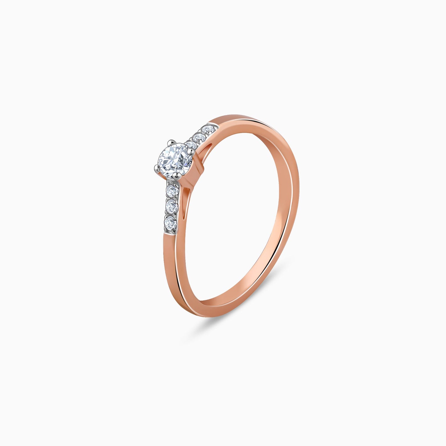 Rose Gold Classic You Diamond Ring