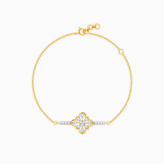 Gold Classy Spark Lab Grown Diamond Bracelet