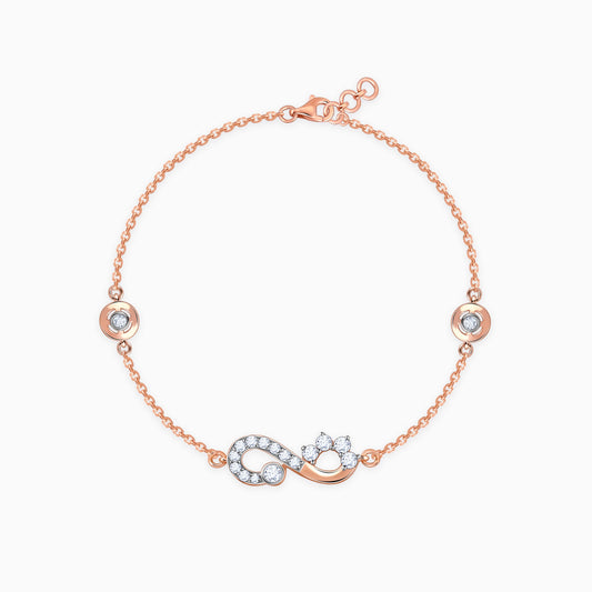 Rose Gold Eterna Diamond Bracelet