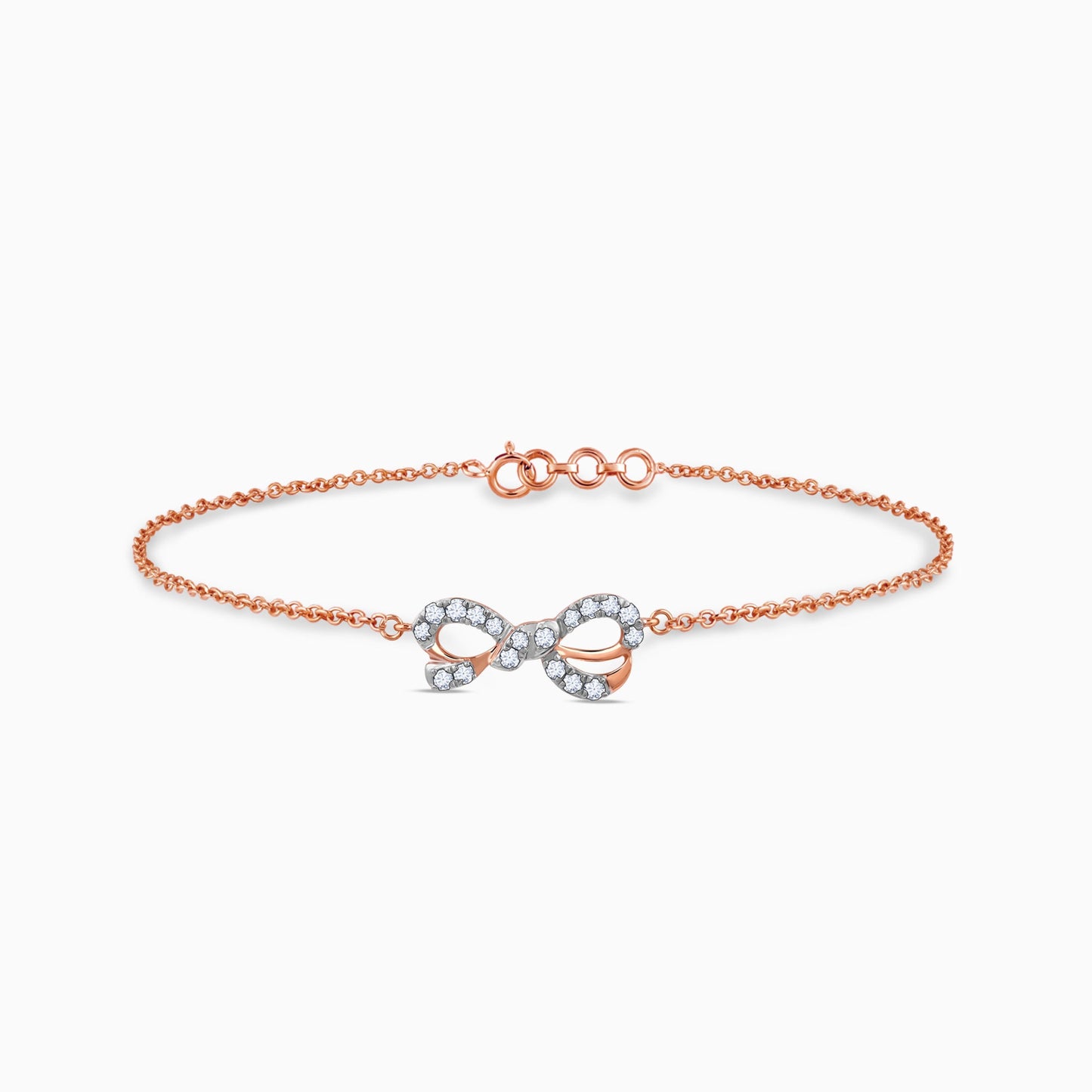 Rose Gold Forever Lab Grown Diamond Bracelet