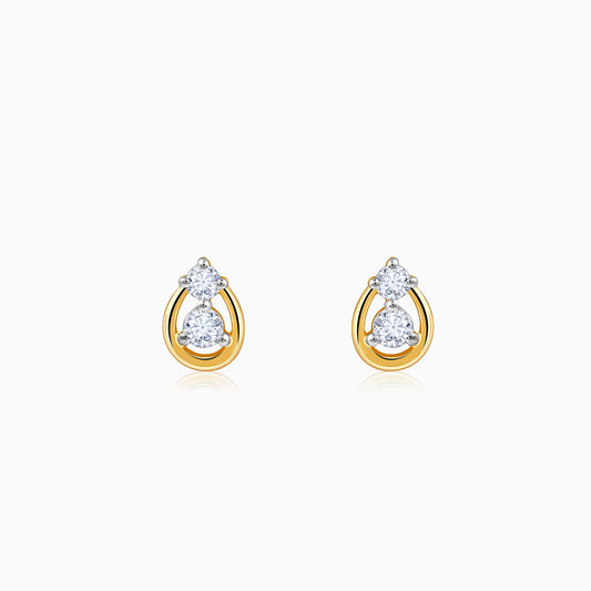 Gold Glow Forever Lab Grown Diamond Earrings