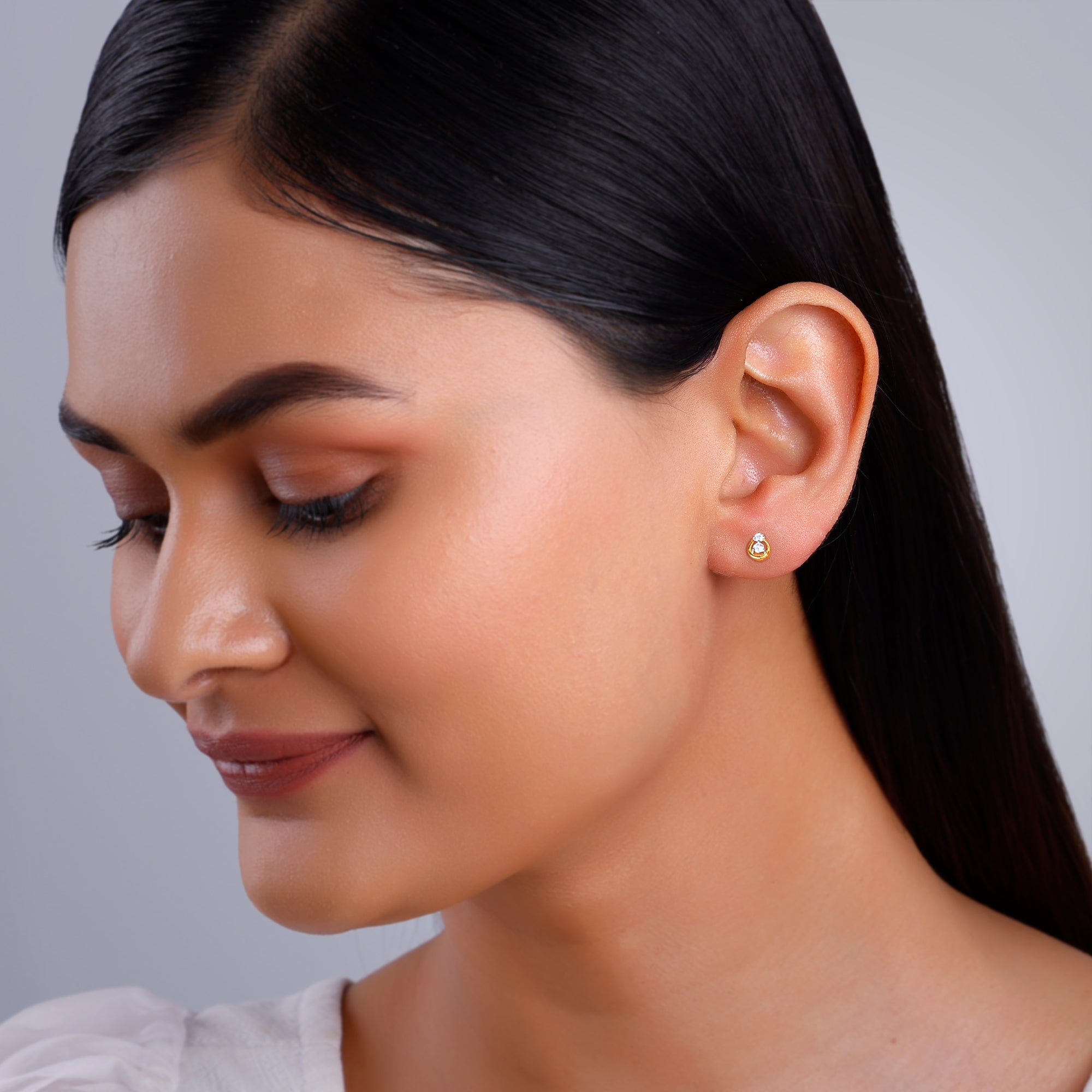 Gold Glow Forever Lab Grown Diamond Earrings