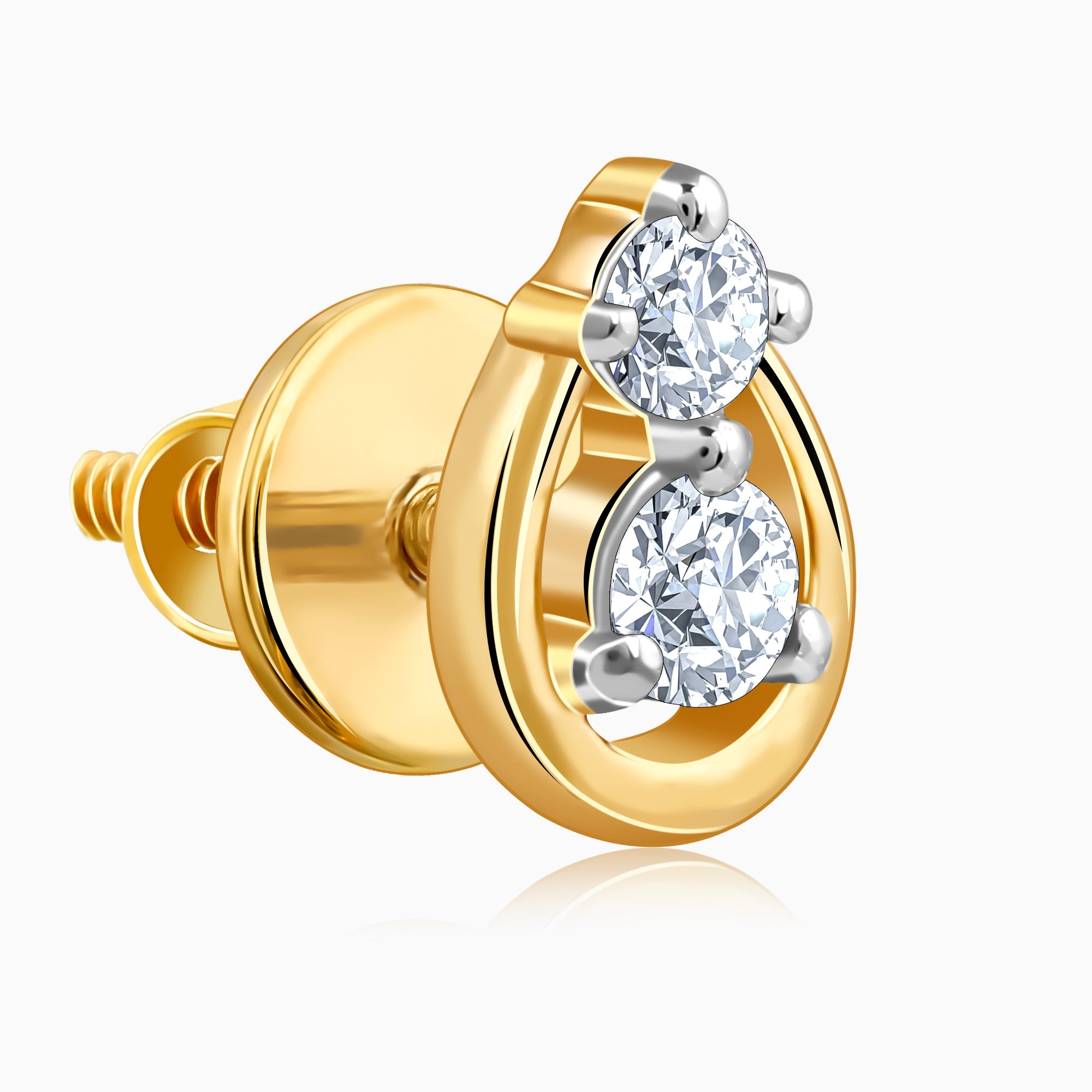 Gold Glow Forever Lab Grown Diamond Earrings