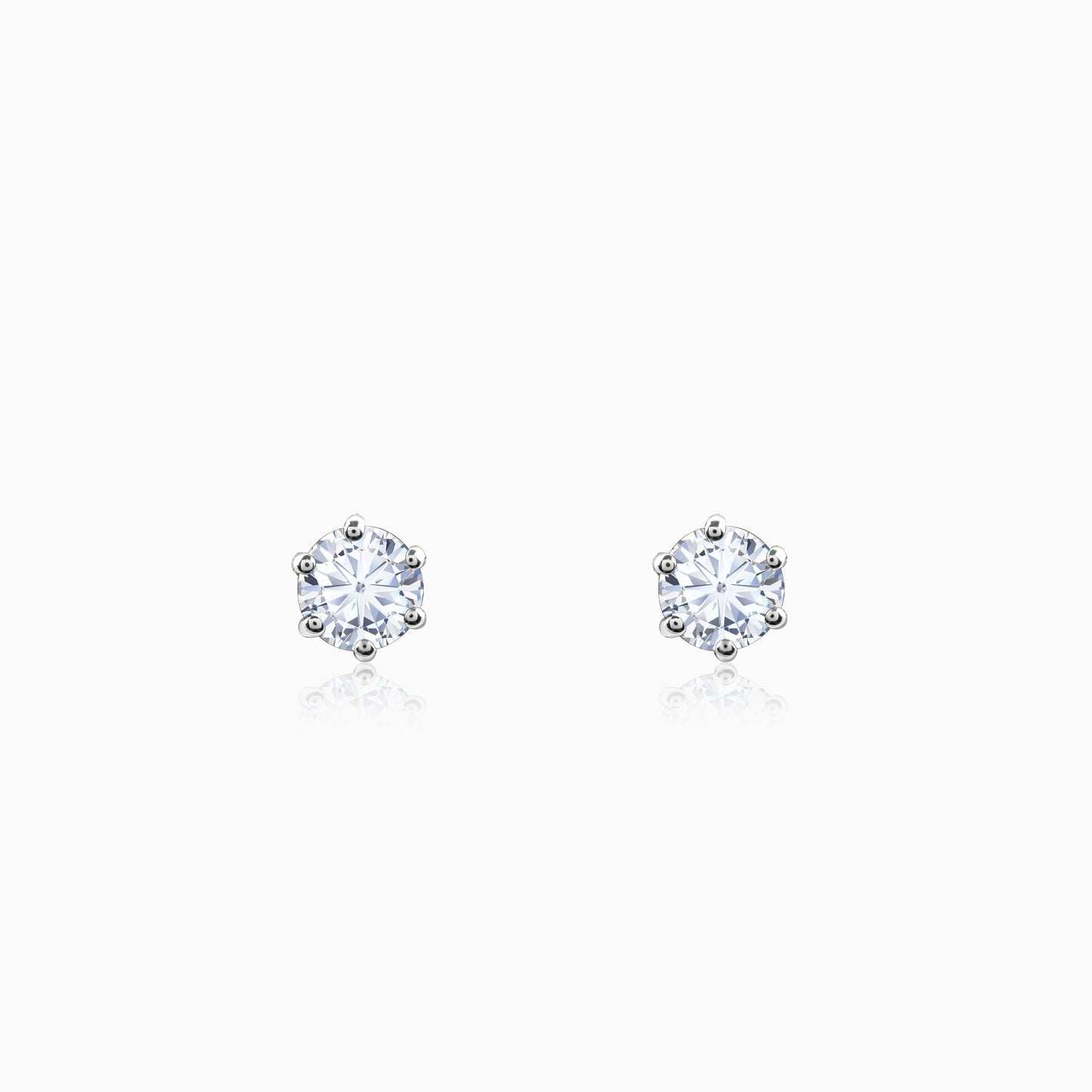 Gold Blossom Halo Lab Grown Diamond Earrings
