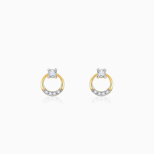 Gold Glo Lab Grown Diamond Earrings