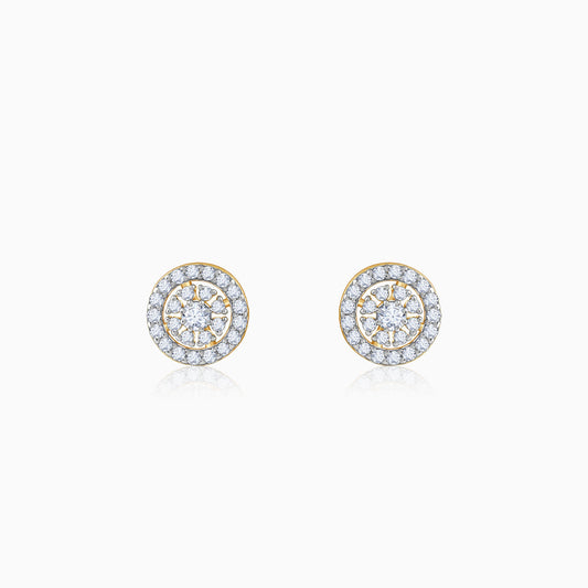 Gold After Glow Lab Grown Diamond Earrings