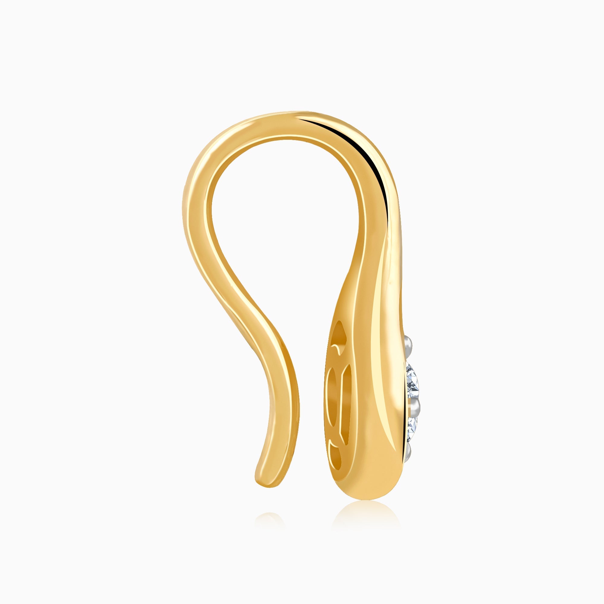Gold Lumora Lab Grown Diamond Earrings