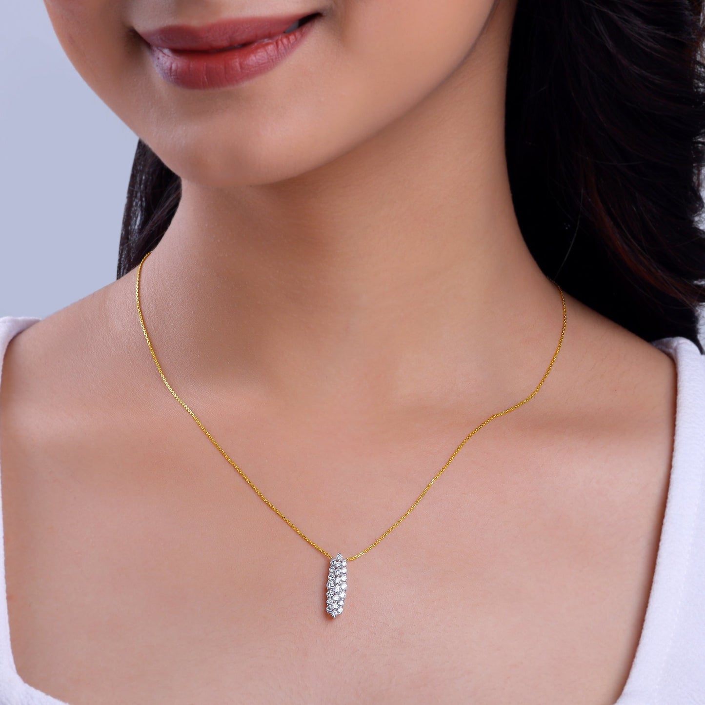 Gold Pure Bliss Diamond Necklace