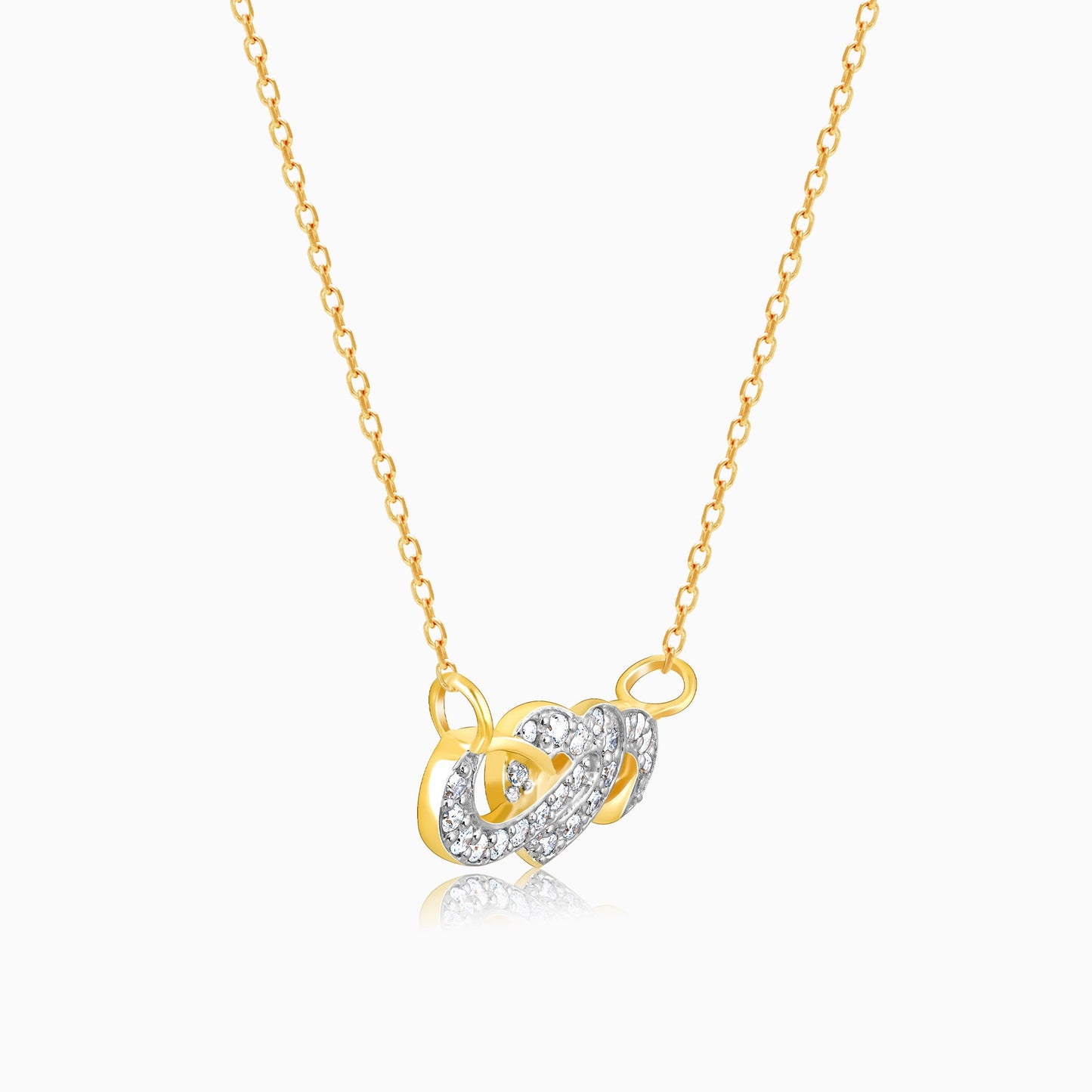 Gold Limitless Love Diamond Necklace