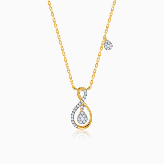Gold Serene Life Lab Grown Diamond Necklace