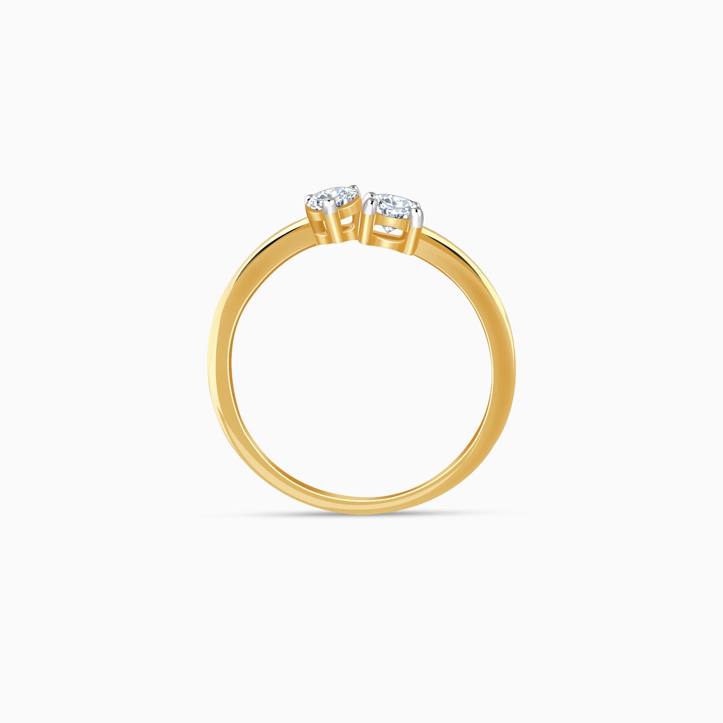 Gold Bonded Souls Lab Grown Diamond Ring