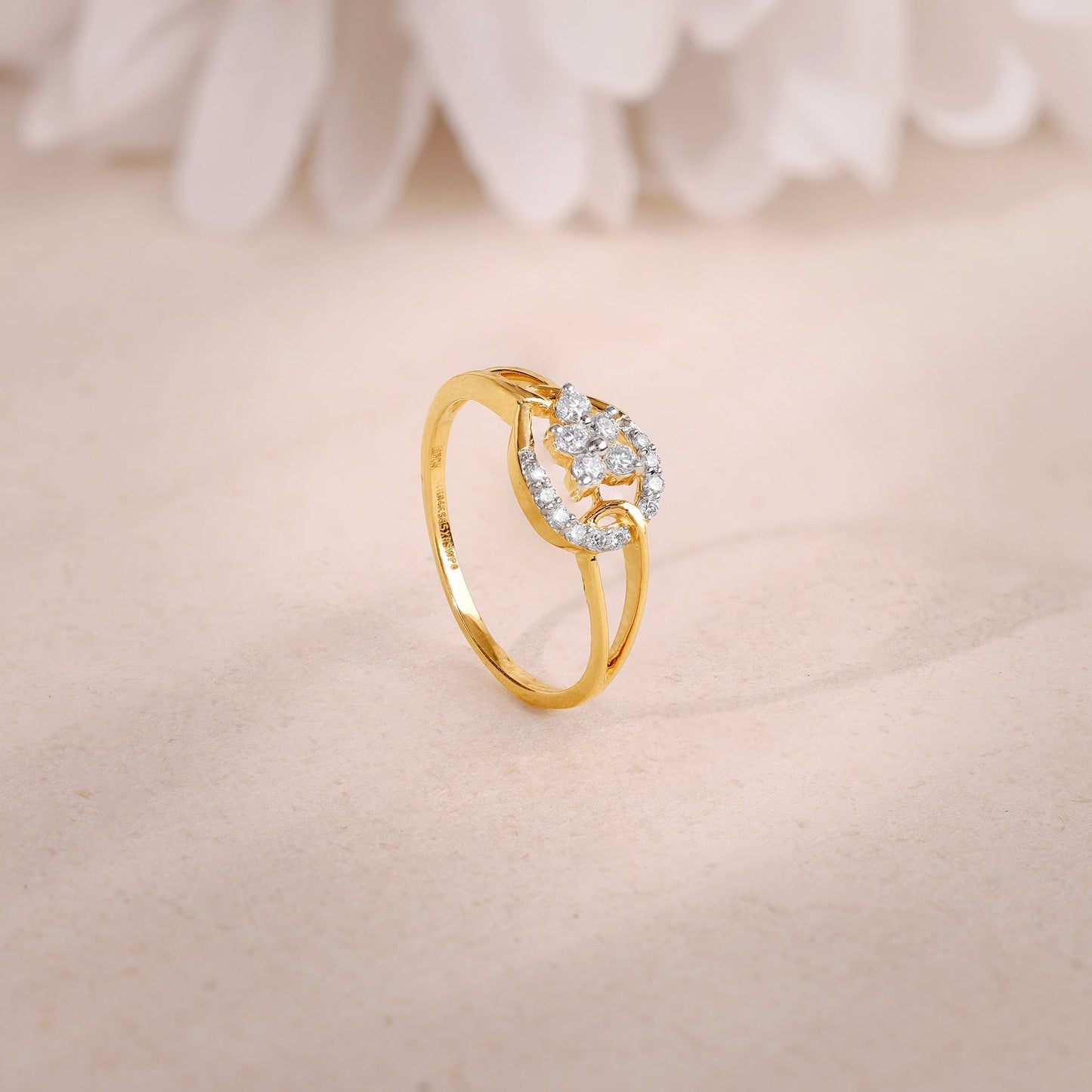 Gold Eden Lab Grown Diamond Ring