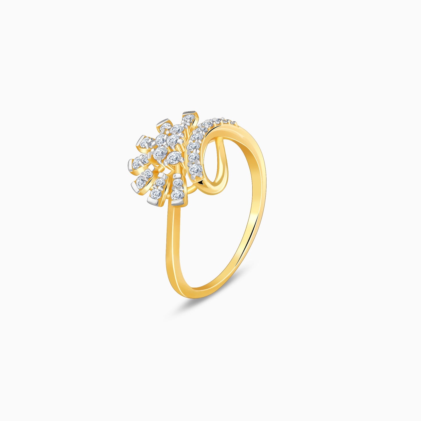 Gold Dawnlight Lab Grown Diamond Ring