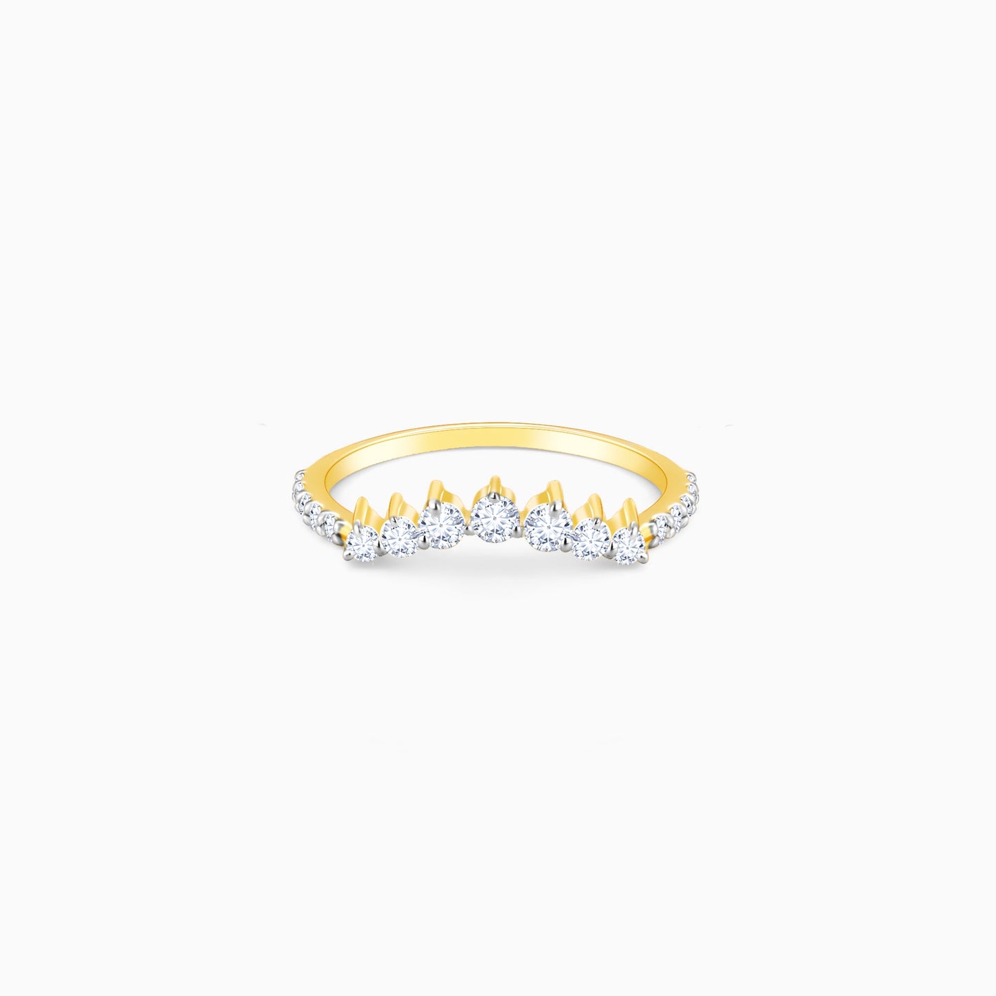 Gold Sublime Affection Diamond Ring