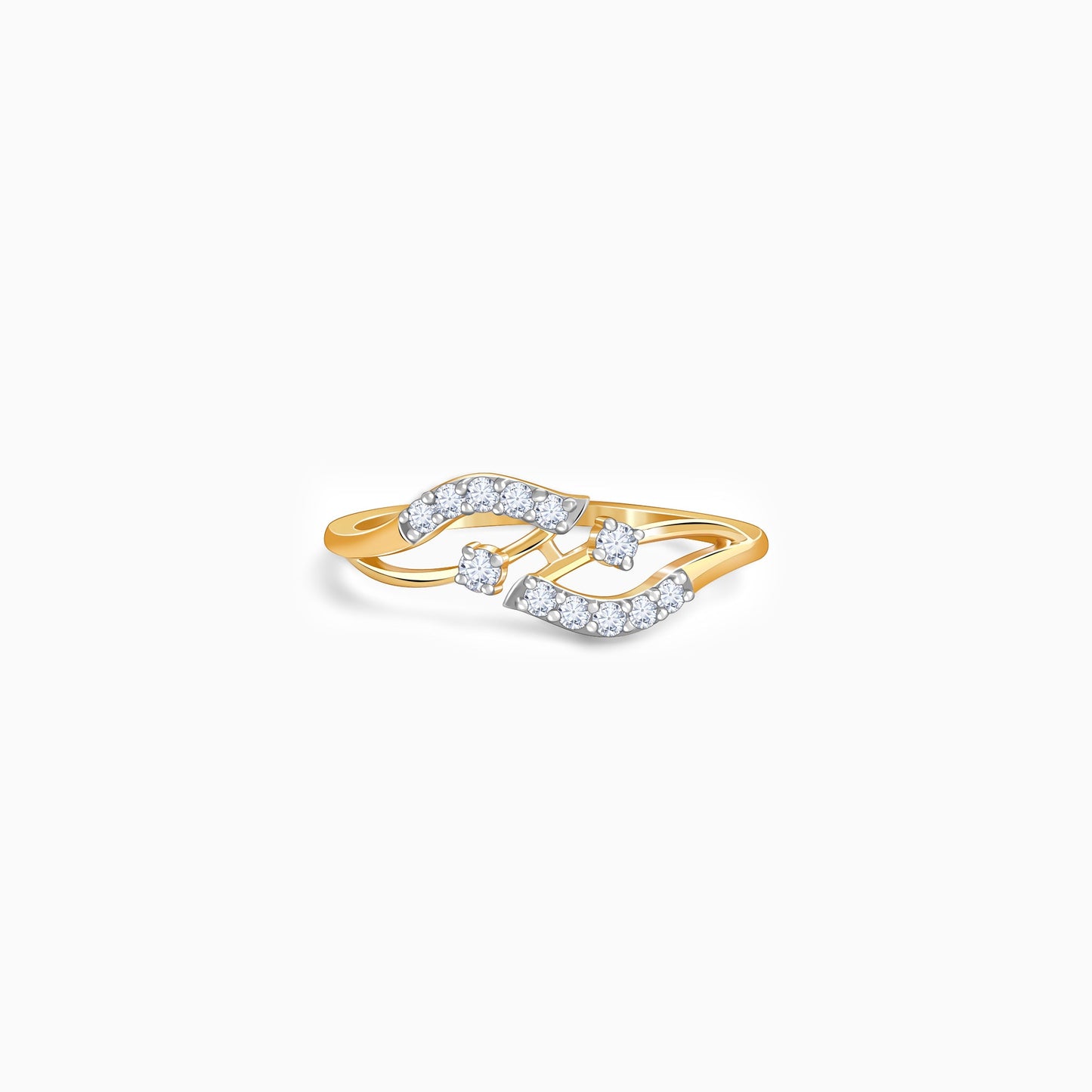 Gold Covely Lab Grown Diamond Ring