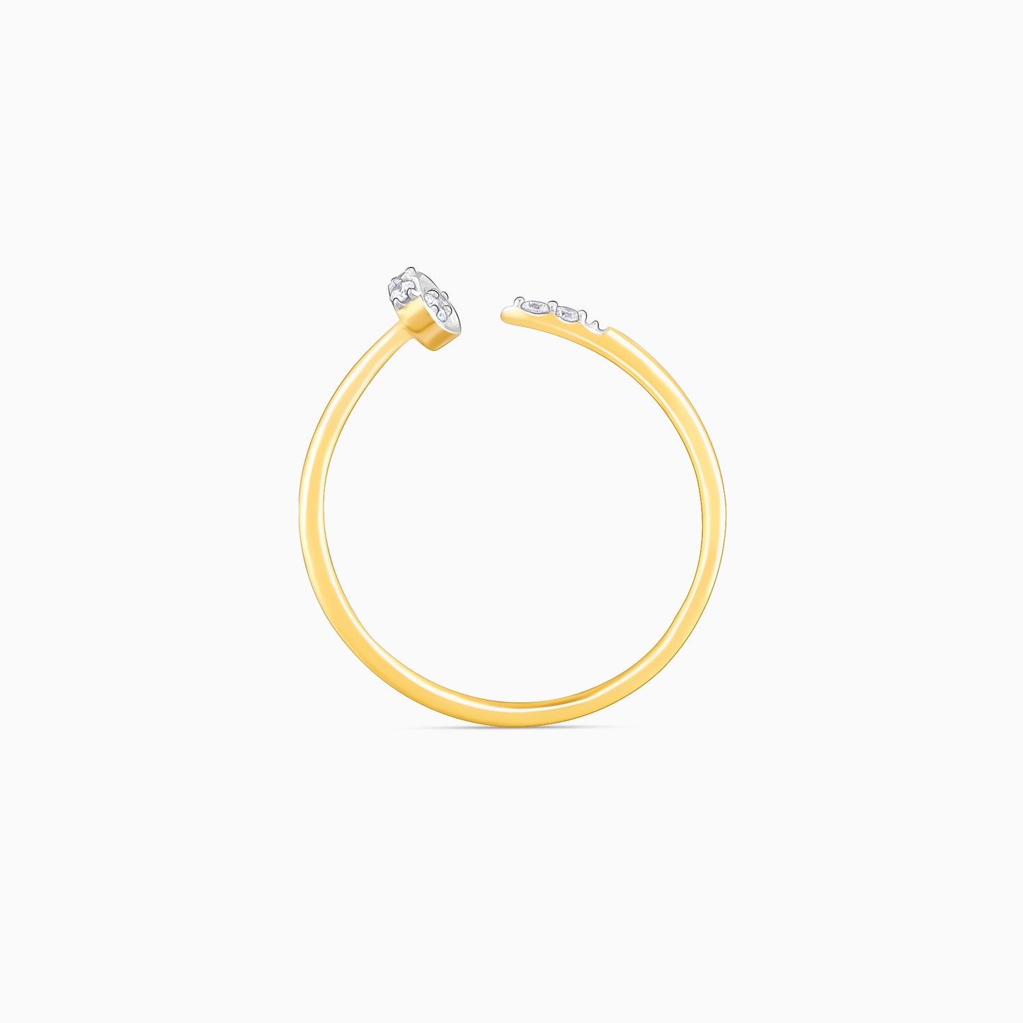 Gold Unity Diamond Ring