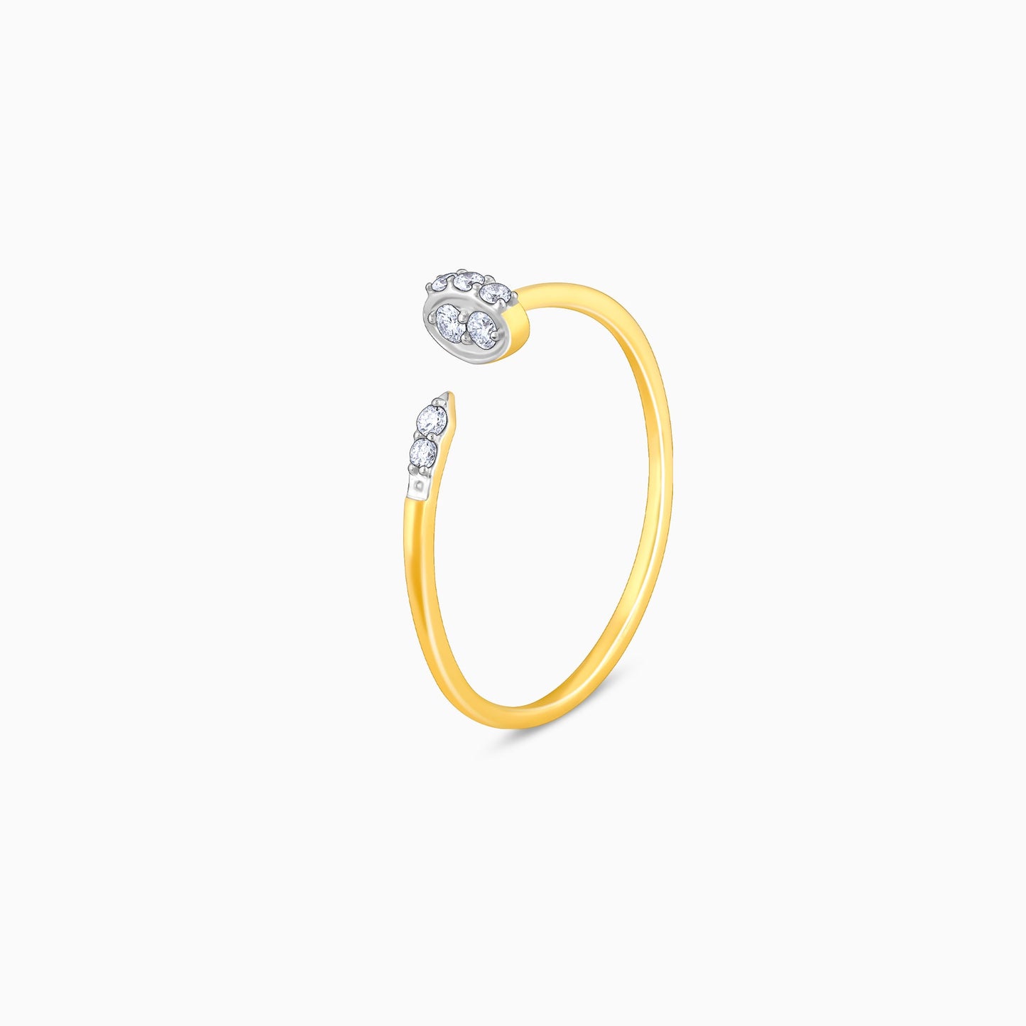Gold Unity Diamond Ring