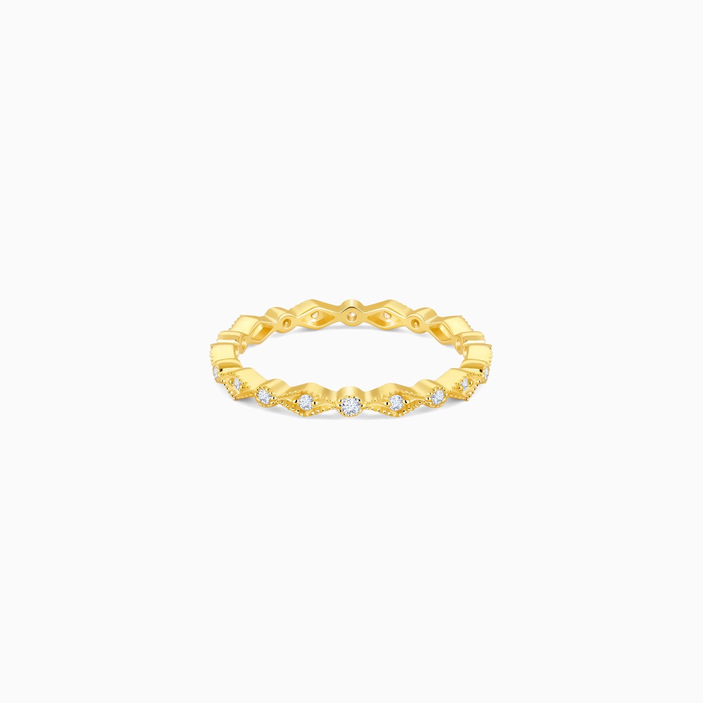 Gold Keep It Simple Diamond Ring