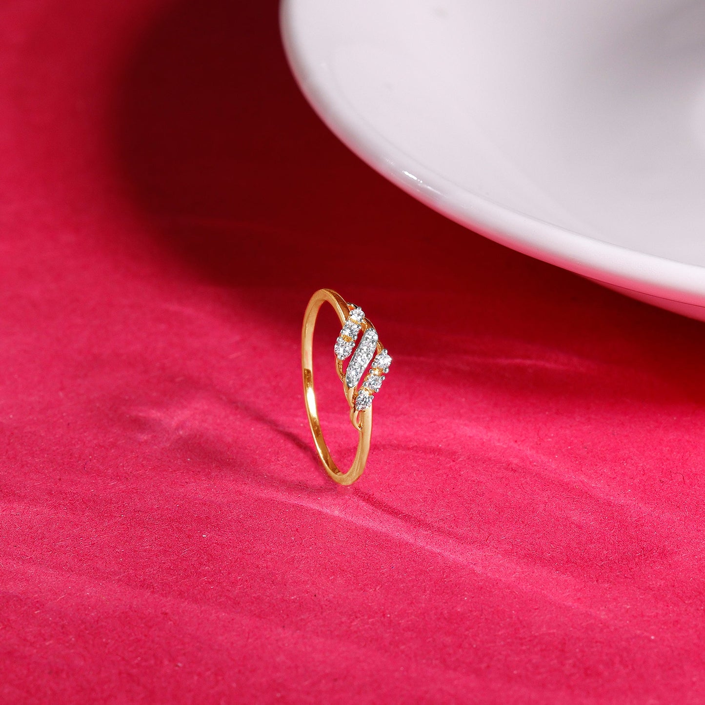 Gold Classy Diamond Ring