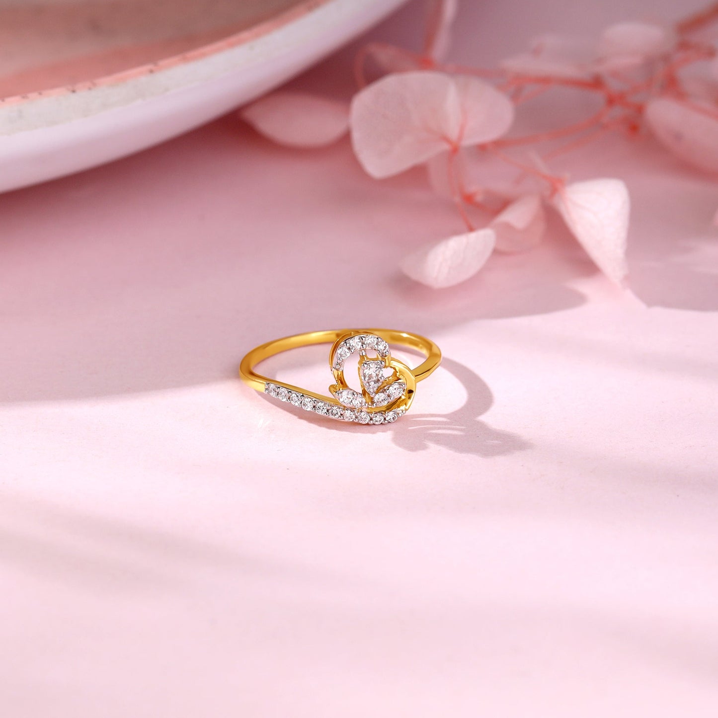 Gold Eternal Blossom Diamond Ring