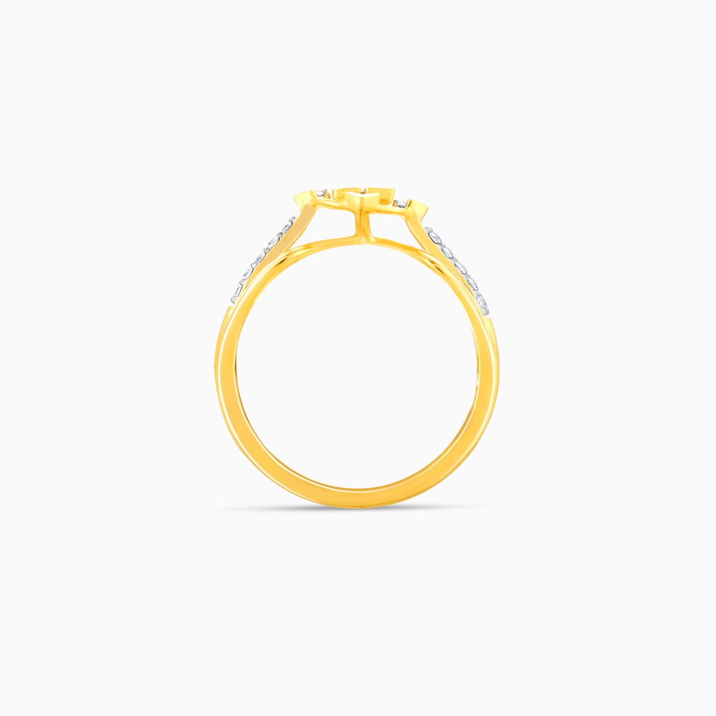 Gold Majestic Elegance Diamond Ring