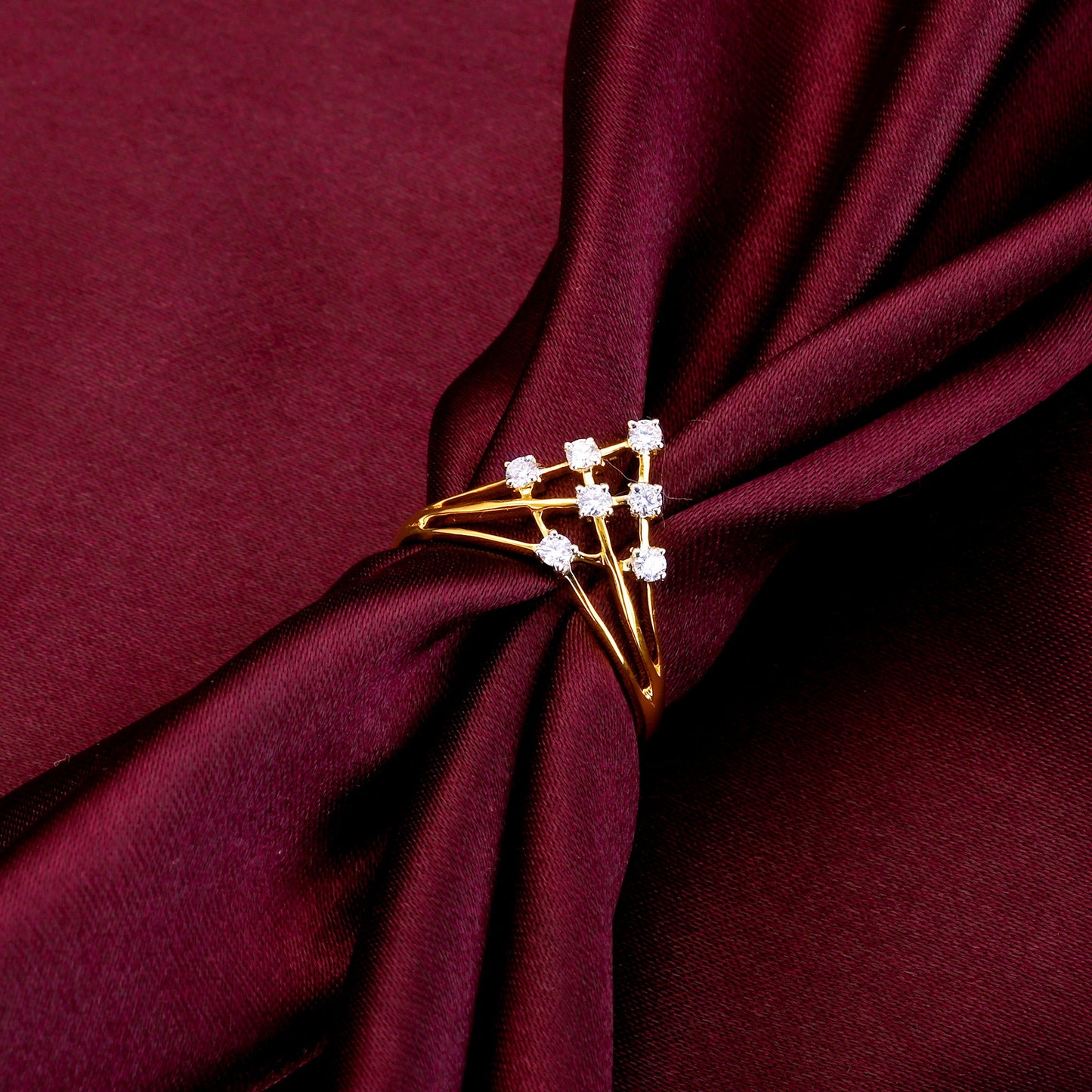 Gold Dreaming Of Forever Diamond Ring