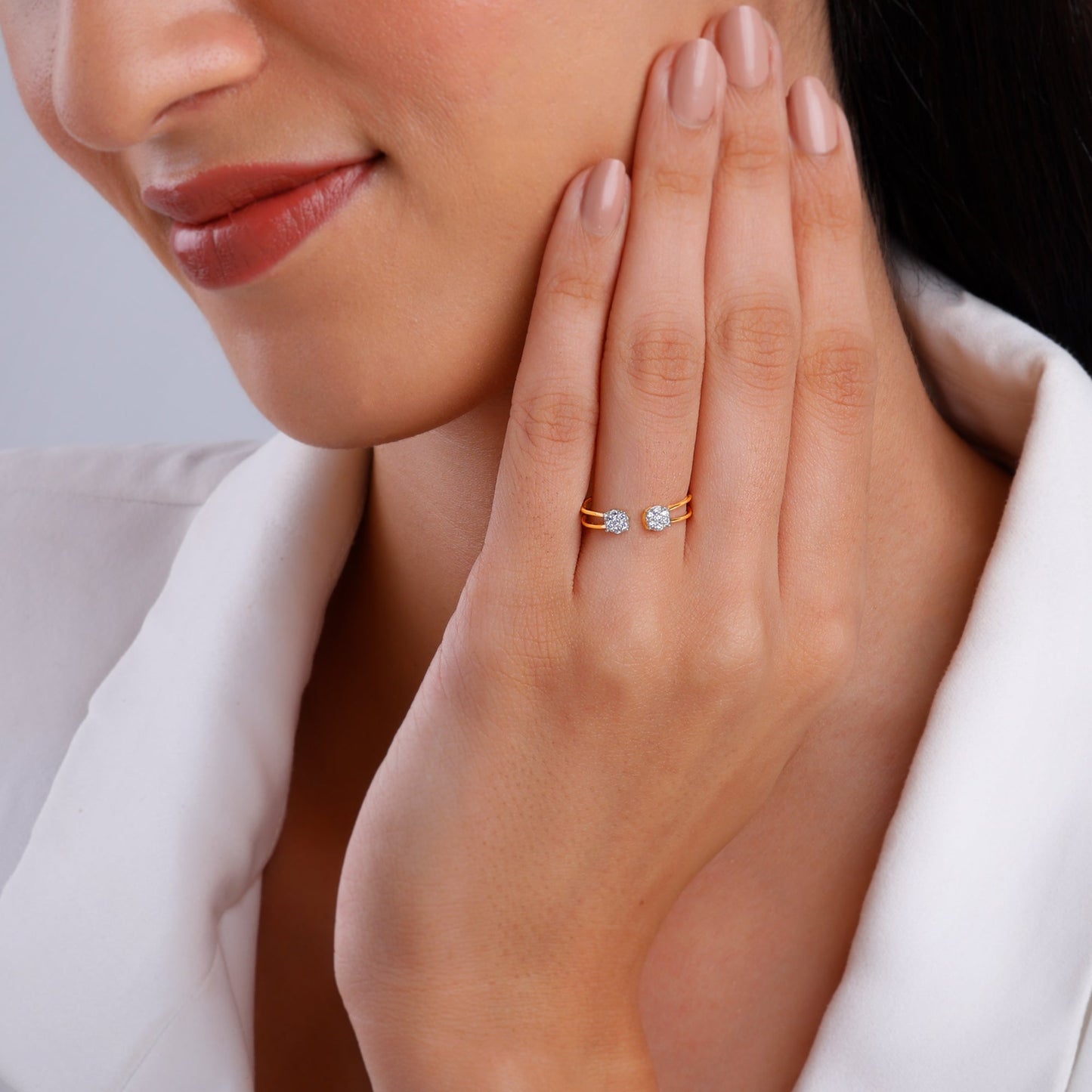 Gold Shared Journey Diamond Ring