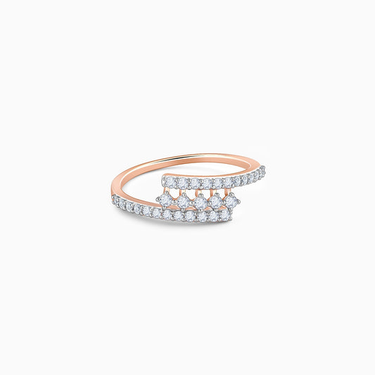 Rose Gold Everlasting Diamond Ring