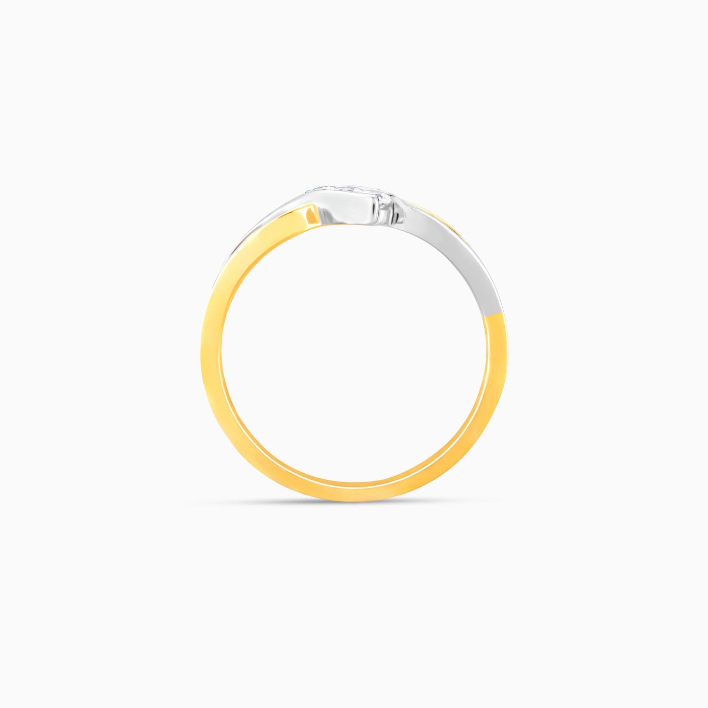 Gold Delicate Whispers Diamond Ring