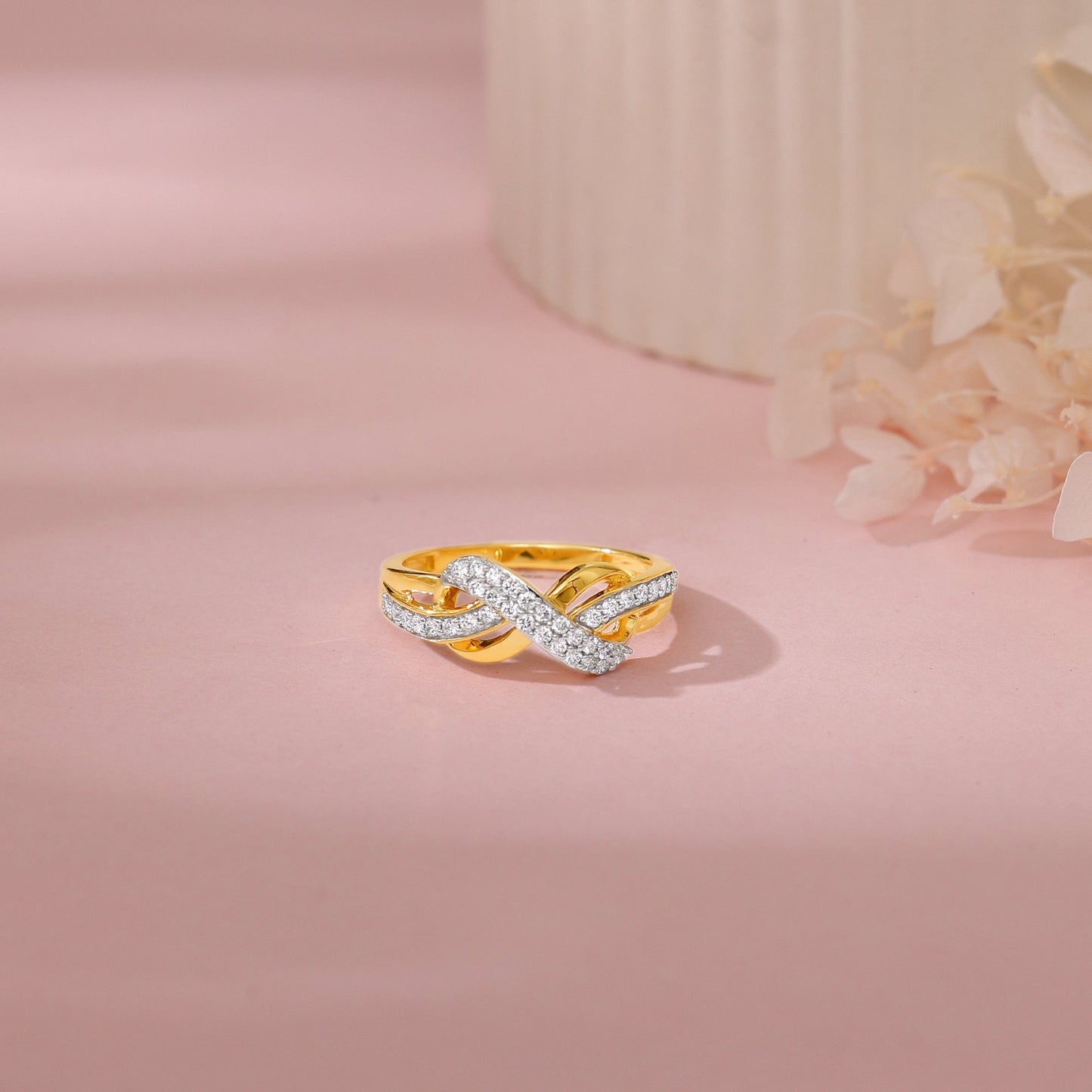 Gold Everlasting Lab Grown Diamond Ring