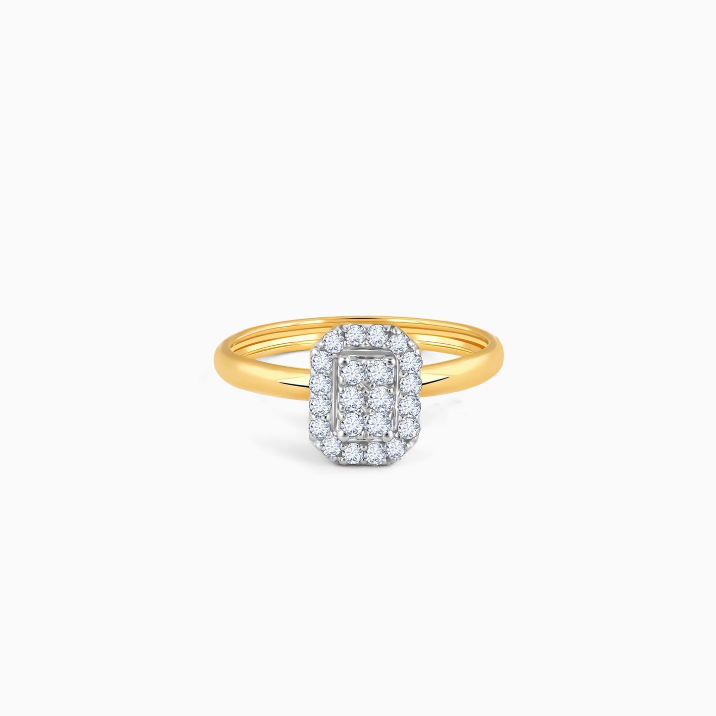 Gold Parlamak Diamond Ring